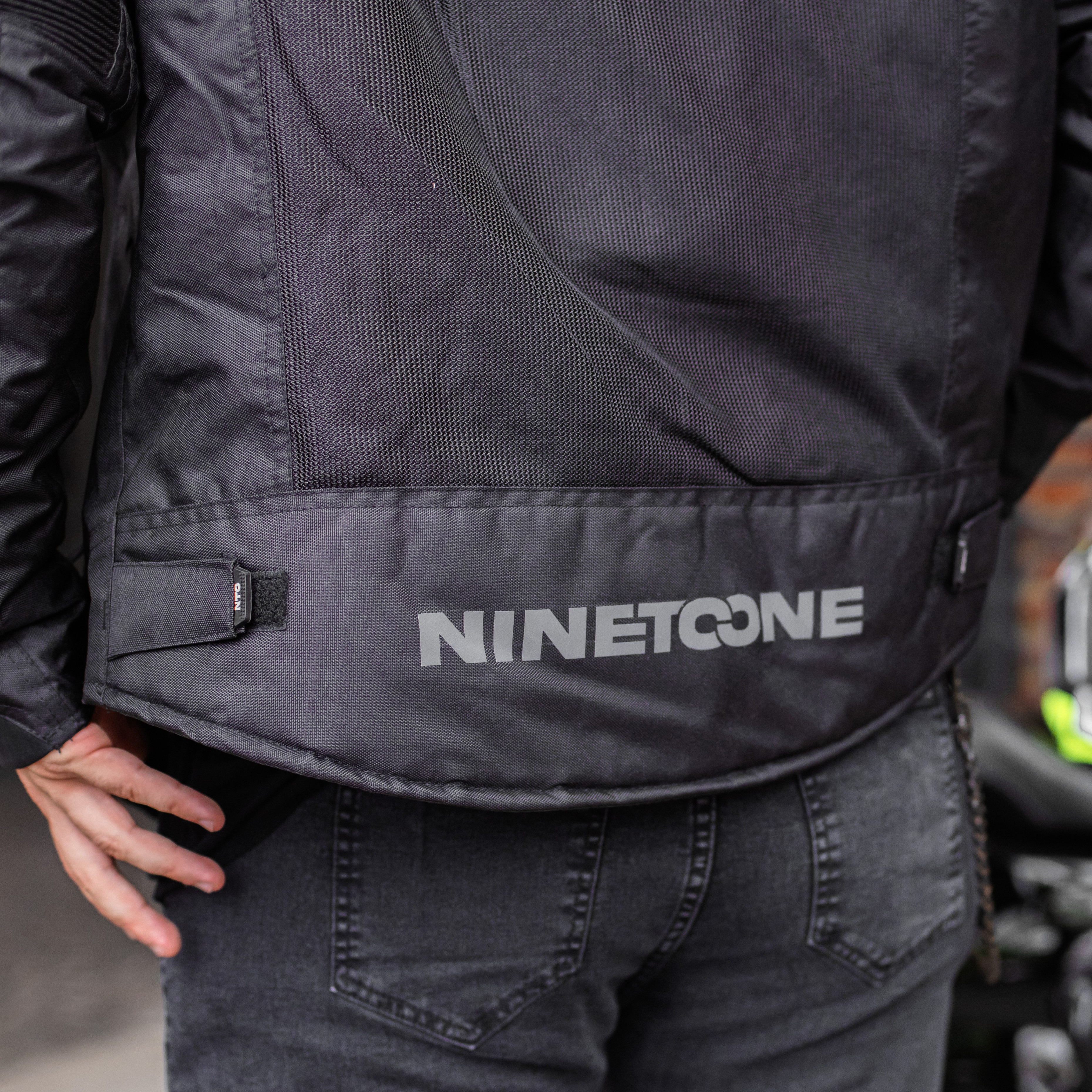 Campera Cordura NTO Fusion Evo Hombre Negra